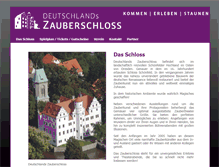 Tablet Screenshot of daszauberschloss.de